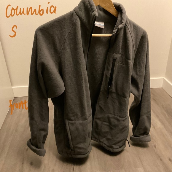 Columbia Grey Zip-up Jacket - Picture 1 of 2